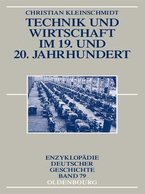 cover image of Technik und Wirtschaft im 19. und 20. Jahrhundert